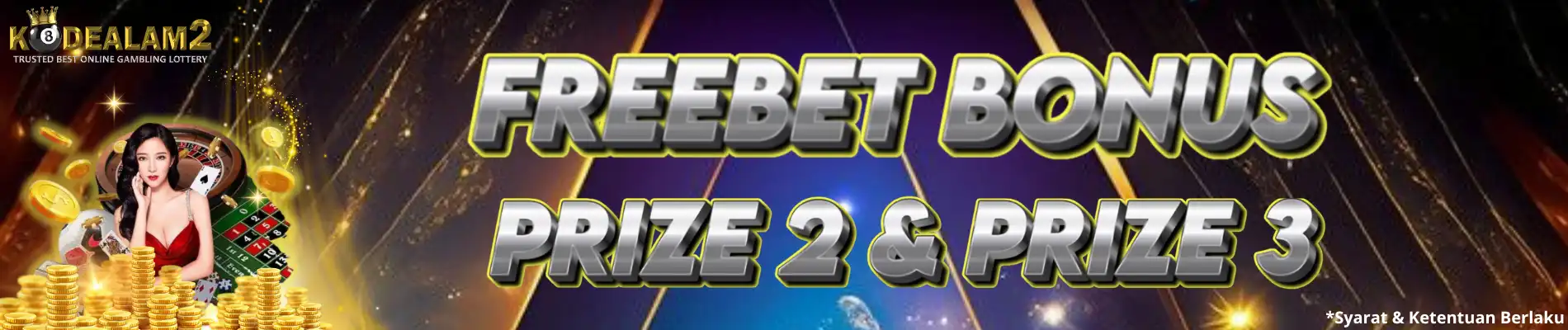 FREEBET TOGEL HADIAH 2 & HADIAH 3